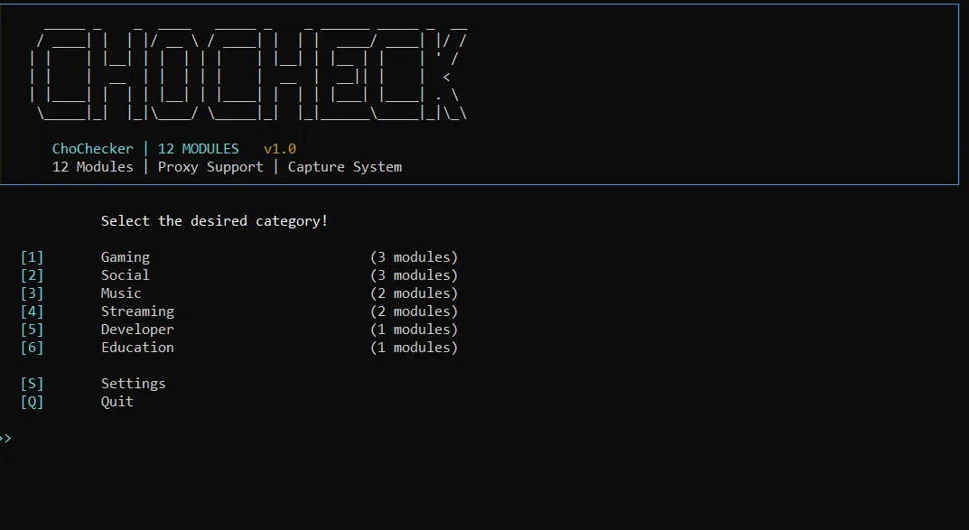 AIO Checker | 12 Modules